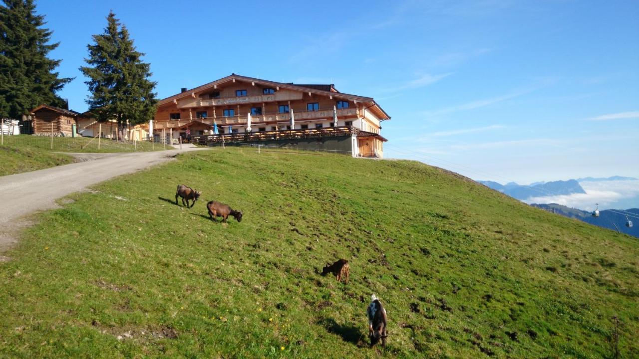 Berggasthof Schatzbergalm Thierbach Exterior foto